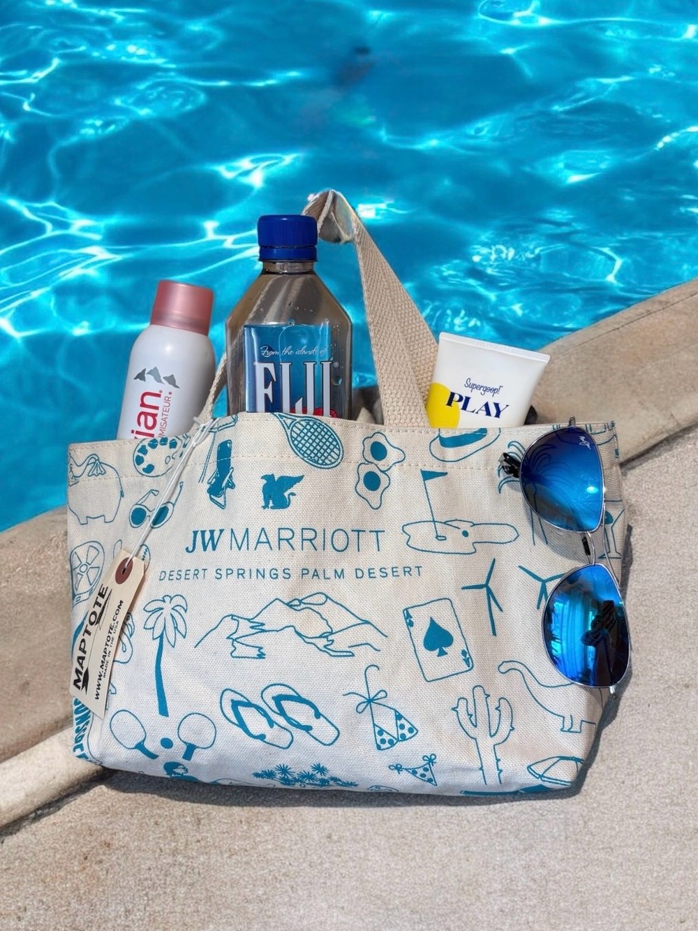 Mini Cotton Canvas Tote Bag